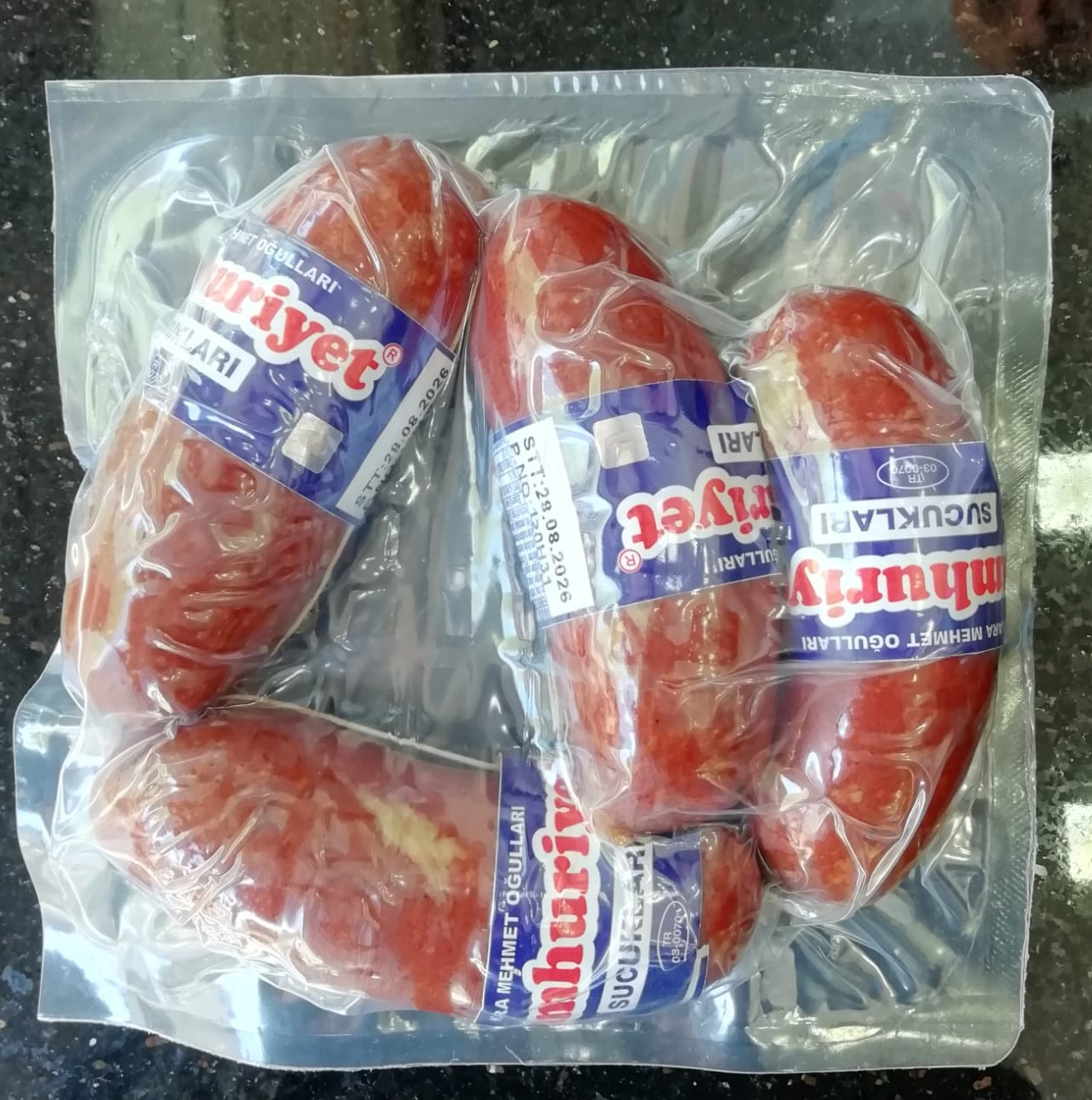 ACILI ÖRME PARMAK SUCUK